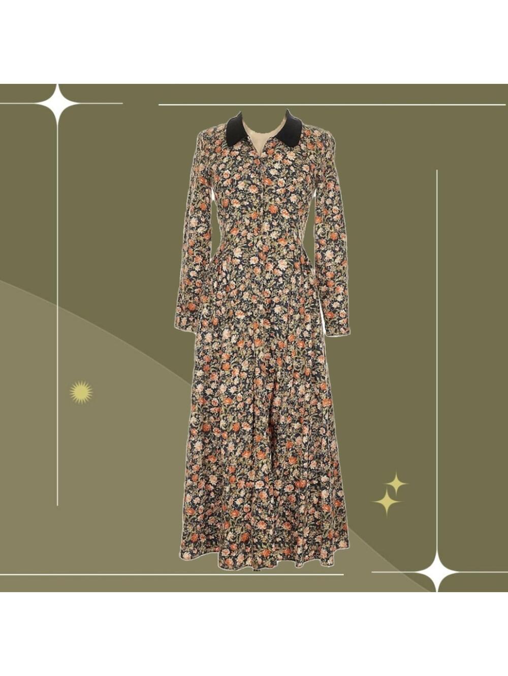 ✨ Vintage 90s Laura Ashley Florla Riding Dress Size 6